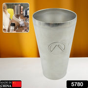 5780 Stainless Steel Vacuum Insulated Travel Mug Glass Reusable Water Glassserving Unbreakable Drinking Glasses Plain Design For Everyday Use Drinks Water Tea Mug Outdoor Home Office (1 Pc) thumbnail 5