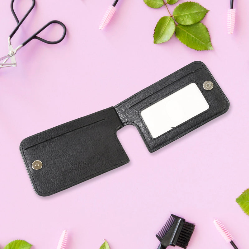 Black Adhesive Card Phone Holder Card Wallet Phone Attachment (1 Pc)