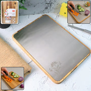 Apex Steel Oak Cutting Board With Wooden Handle (1 Pc) thumbnail 6