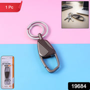 Premium Heavy Duty Metal Key Holder With Locking Carabiner Clip (1 Pc) thumbnail 7
