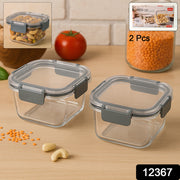 Apex Press N Lock Airtight Food Storage Container Set (2pc450ml) Approx thumbnail 6