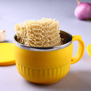 2933 Maggie Bowl With Lid And Handle Soup Bowls For Easy Perfect Breakfast Cereals Fruits Ramen Beverages Essentials Dishwasher Safe Double Layer thumbnail 3