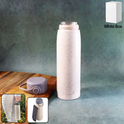 6951 High Portable Water Bottle Creative Wheat Fragrance Glass Bottle Water With Mobile Phone Holder Wide Mouth Glass Water 380ml (Moq - 80 Pc) thumbnail 6