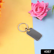 Keyring Metal Keychain Handbag Charm Round Oval Key Rings (1 Pc) thumbnail 4