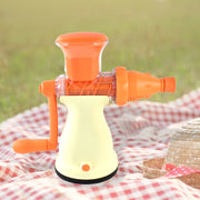 Apex Manual Carrot And Fruit Juicer  Heavy-duty (1 Pc With Glass) thumbnail 4