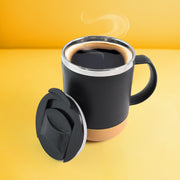 Insulated Coffee Mug With Spill-proof Lid (Approx 350ml  1 Pc) thumbnail 2