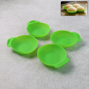 Idli Maker Cups (4 Pcs)  Food-grade Silicone Non-stick Idli Dhokla Egg Poacher Moulds thumbnail 5
