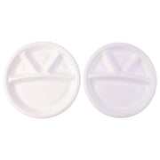Vegnar 4 Compartment Disposable Food Serving Plate Set (10 Pc) thumbnail 3