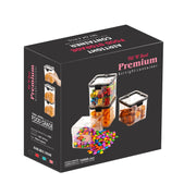 2763 4pc Square Container 700ml Used For Storing Types Of Food Stuffs And Items. thumbnail 1