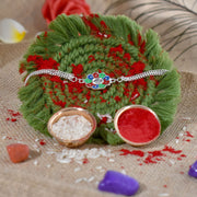 Color Full Flower Rakhi thumbnail 1
