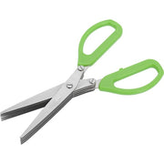 1563 Multifunction Vegetable Stainless Steel Herbs Scissor With 5 Blades thumbnail 6