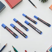 Premium Permanent Blue Marker Pen Set (12 Pc) thumbnail 3