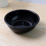 Plastic 6 Inch Black Round Deep Serving Bowl (1 Pc) thumbnail 6