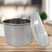 Multipurpose Stainless Steel Airtight Containers With See Through Lid (1 Pc  500 Ml) thumbnail 2