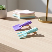 Cute Mini Tool-shape Decorative Hair Clips (4 Pc) thumbnail 5