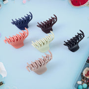 Hair Claw Clips Set For Women  Girls (Mix Design  Multicolor  12 Pc) thumbnail 2