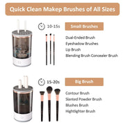 12987 Automatic Makeup Brush Cleaner Fast Electric Brush Cleaner Hand Free Machine Super Clean Brush Washer  Brushes Organizer Tool (1 Pc) thumbnail 4