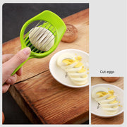 5970 Multipurpose Slicer With Seven Blades Egg Slicers Stainless Slicer Strawberry Tomato Kiwi Fruit Cutter Divider Separator thumbnail 2