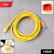 High-speed Cat 5e Ethernet Lan Network Cable (3 Meter) thumbnail 5
