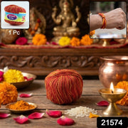 Pooja Kalawa Moli Sacred Cotton Thread (1 Pc) thumbnail 4