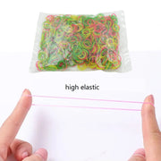 4356 Rubber Band For Officehome And Kitchen Accessories Item Products Elastic Rubber Bands Flexible Reusable Nylon Elastic Unbreakable For Stationery School  Multicolor (0.75 Inch 50 Gm) thumbnail 2