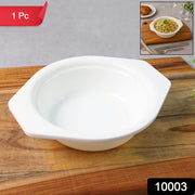 Premium Plastic Serving  Mixing Bowl With Easy-grip Side Tabs (1 Pc) thumbnail 6