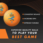 Professional Table Tennis Balls (6 Pc) thumbnail 1
