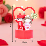 Cute Romantic Couple Love Showpiece With Heart Frame (1 Pc) thumbnail 4