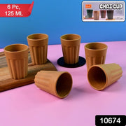 Konvex Traditional Chai Cups (125 Ml  6 Pc) thumbnail 7
