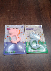 Silicone Dinosaur Teether For Baby (1 Pc  Mix Design  Color) thumbnail 6