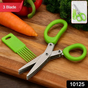 Premium 3-blade Multipurpose Kitchen Scissors With Cleaning Comb thumbnail 7