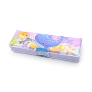 4138 Multipurpose Compass Box Plastic Double Deck Pencil Case With 2 Compartments Supplies Utility Box Storage Organizer Pencil Box For School Cartoon Printed Pencil Case For Kids Birthday Gift For Girls  Boys thumbnail 3