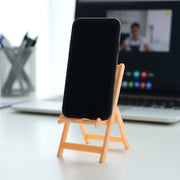 Mini Chair Shape Mobile Stand Holder (1 Pc  Peach Color) thumbnail 5