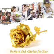 0879 B Golden Rose Used In All Kinds Of Places Like Household Offices Cafes Etc. For Decorating And To Look Good Purposes And All. thumbnail 1
