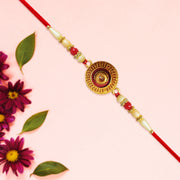 Traditional Om Design Rakhi thumbnail 2