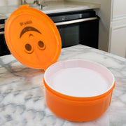 Smily Plastic Lunch Box Small Box With 2in1 Spoon Pack Of 1 thumbnail 4