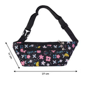 Floral Print Adjustable Waist Bag  Fanny Pack (1 Pc) thumbnail 4