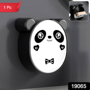 Plastic Cute Panda Soap Box  Wall Mounted Flip-top Drain Soap Case (1 Pc) thumbnail 7