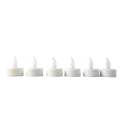 Led Flameless Tealight Candles Lights (6 Pc) thumbnail 1