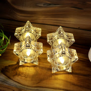 Flameless Star-shaped Led Candles (4 Pc  Set) thumbnail 4