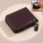 Premium Zip-around Card Holder Wallet (1 Pc) thumbnail 1