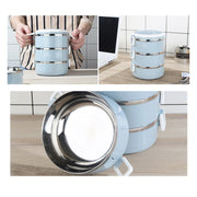 2872 Multi Layer Stainless Steel Hot Lunch Box (3 Layer) thumbnail 4
