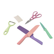 Professional Colorful Kitchen Knives Set (6 Pcs Set) thumbnail 3