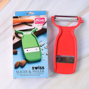 Supermom Swiss 2-in-1 Slicer  Peeler With Ultra Sharp Stainless Steel Blades thumbnail 5