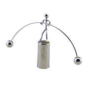 7875 Mini Steel Balance Toy Decoration Pendulum Newton Cradle Balance Ball Tumbler Desk Toy Metal Man Home Home Decoration Crafts thumbnail 1