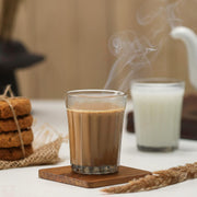 Supermom Plastic Chai Pyali Transparent Tea Glass Set (130ml  6 Pc) thumbnail 3