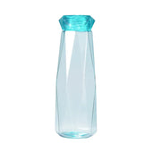 5213 Glass Fridge Water Bottle Plastic Cap With Two Water Glass For Home  Kitchen Use thumbnail 1