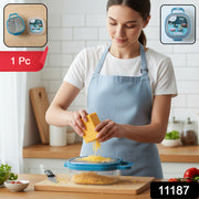 Konvex Duo Grater With Container And Lid (1 Pc) thumbnail 7