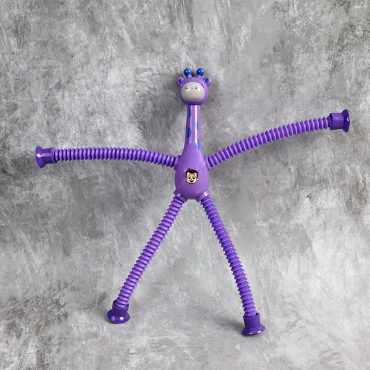 Giraffe Shape Flexible Magic Spring Toy (1 Pc)