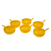 5105 Soup Bowl Spoon Set Plastic For Kitchen  Home Use thumbnail 1